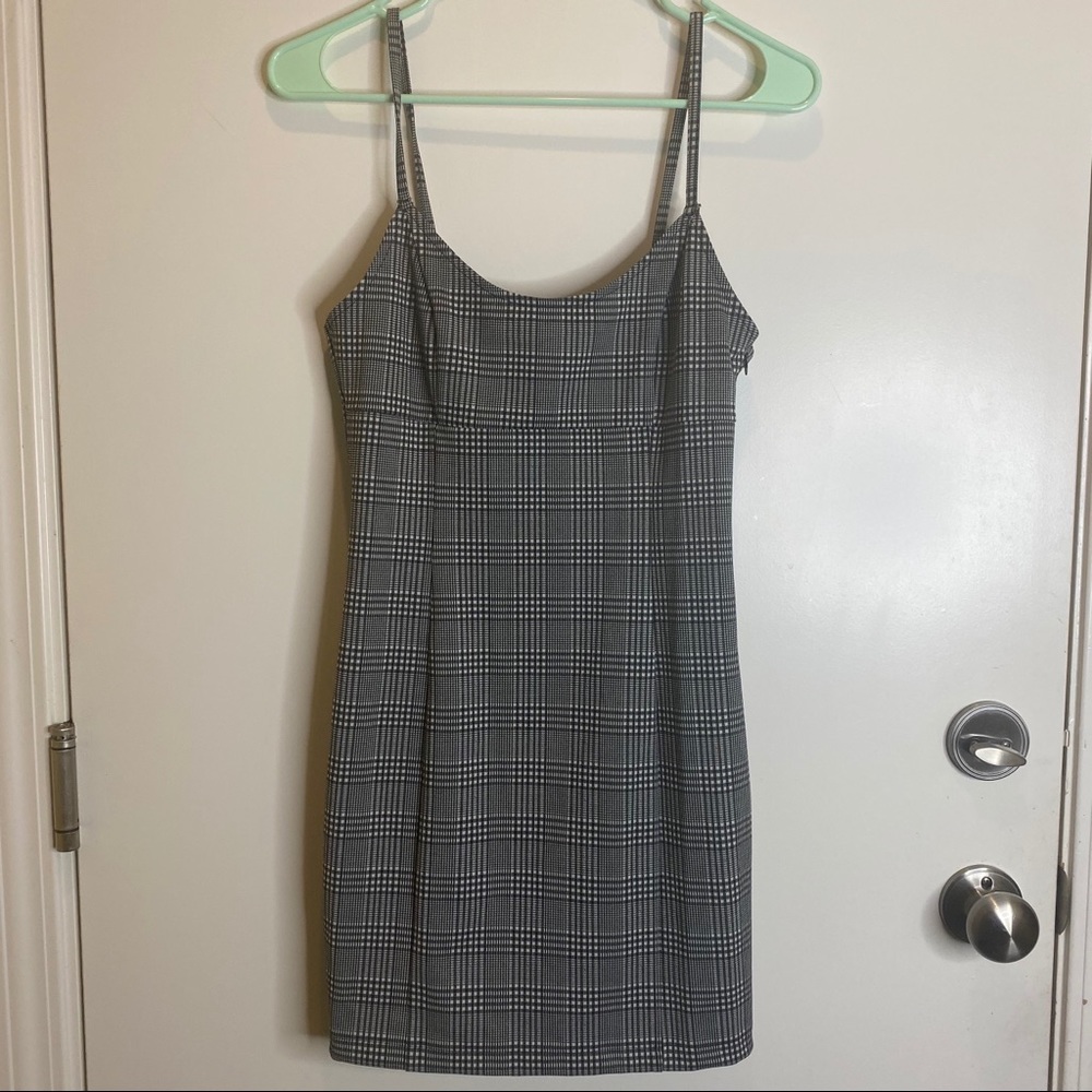 Forever 21 gingham print mini dress